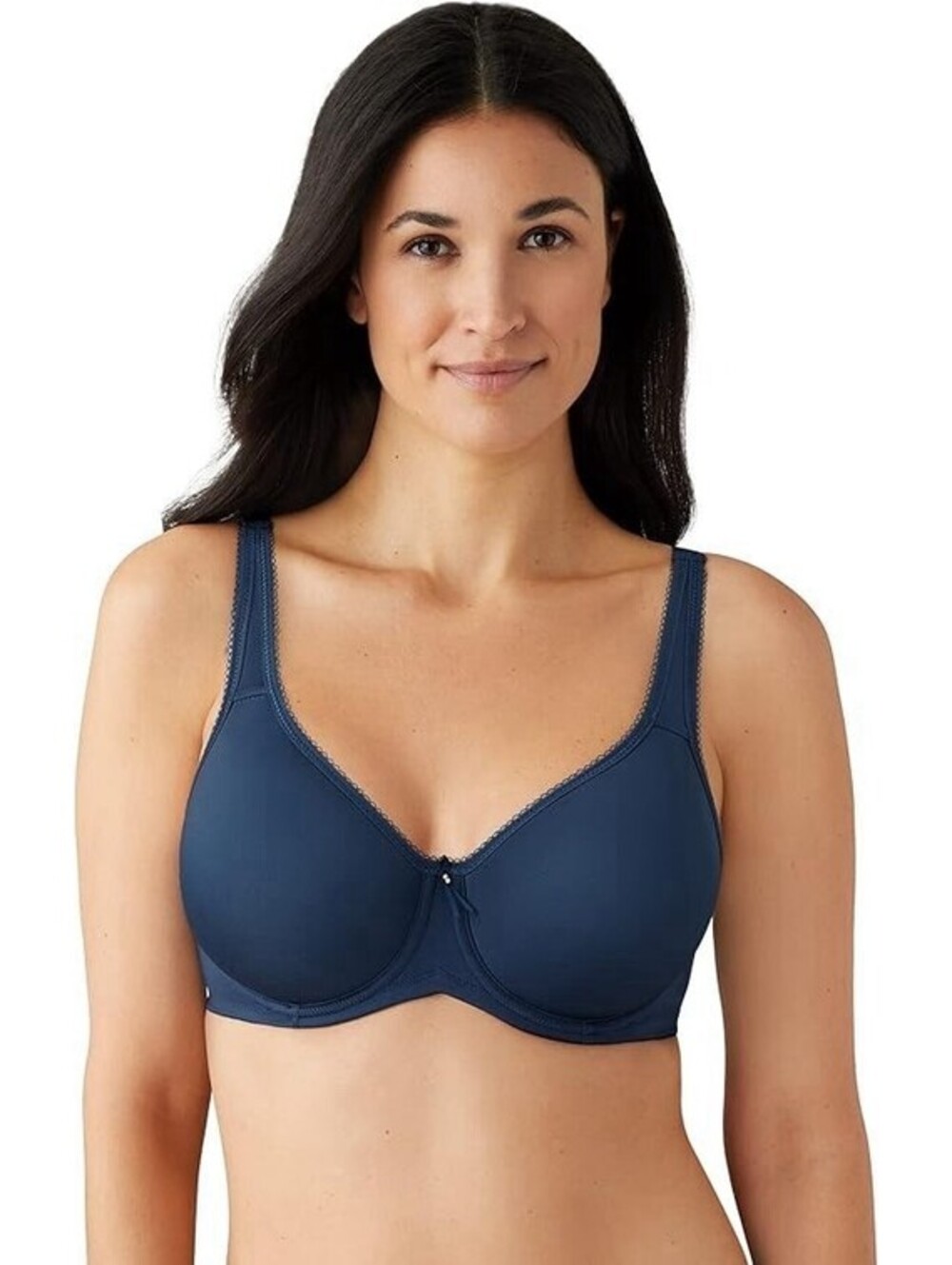 NEW Wacoal 853192 Basic Beauty Spacer T-Shirt Bra 38DDD NAVY BLUE